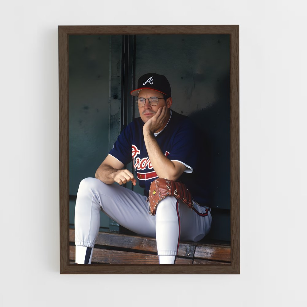 Poster Le Tranquille Champion – affiche Baseball (vue 5)